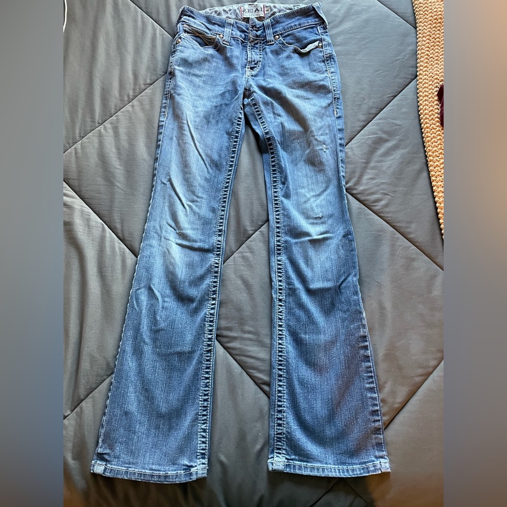 Ariat REAL Whipstitch jeans 28L